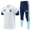 Argentina 2026/27 White Short Sleeve Pants Suit - Front View - KFCool – Football Jerseys & Soccer Kits Store Argentina 2026/27 White Short Sleeve Pants Suit - Front View | KFCOOL