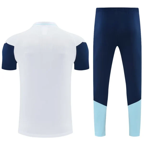 Argentina 2026/27 White Short Sleeve Pants Suit - Back View - KFCool – Football Jerseys & Soccer Kits Store Argentina 2026/27 White Short Sleeve Pants Suit - Back View | KFCOOL