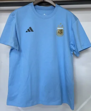Argentina 2026/27 Sky Blue T-Shirt - Front View Argentina 2026/27 Sky Blue T-Shirt - Front View | KFCOOL