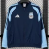 Argentina 2026/27 Blue Windbreaker - Front View | KFCOOL