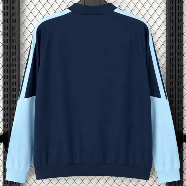 Argentina 2026/27 Blue Windbreaker - Back View | KFCOOL