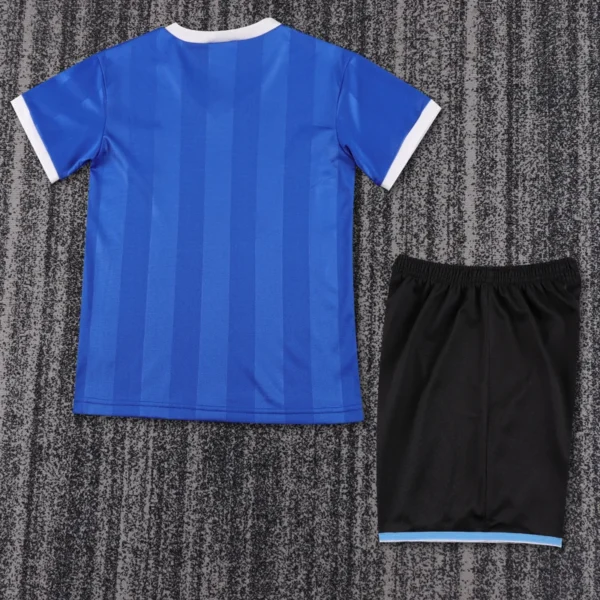 Argentina 1986/87 Retro Away Kids Kit Fan Version - Back View Argentina 1986/87 Retro Away Kids Kit Fan Version - Back View | KFCOOL