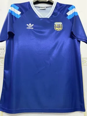 Argentina 1993/94 Retro Away Jersey Fan Version - Front View Argentina 1993/94 Retro Away Jersey Fan Version - Front View | KFCOOL