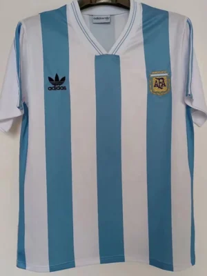 Argentina 1993/94 Retro Home Jersey Fan Version - Front View Argentina 1993/94 Retro Home Jersey Fan Version - Front View | KFCOOL