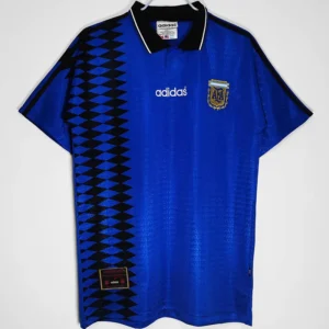 Argentina 1994/95 Retro Away Jersey Fan Version - Front View Argentina 1994/95 Retro Away Jersey Fan Version - Front View | KFCOOL