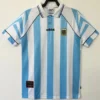 Argentina 1996/97 Retro Home Jersey Fan Version - Front View | KFCOOL