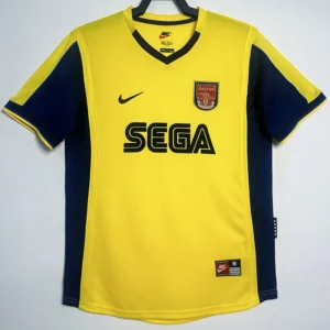 Arsenal 2000/01 Retro Away Jersey Fan Version - Front View | KFCOOL