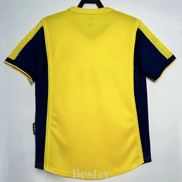 Arsenal 2000/01 Retro Away Jersey Fan Version - Back View Arsenal 2000/01 Retro Away Jersey Fan Version - Back View | KFCOOL