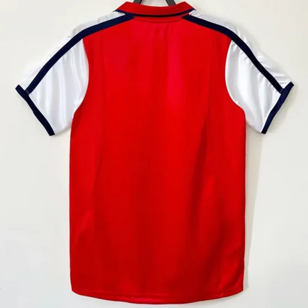 Arsenal 2000/01 Retro Home Jersey Fan Version - Back View | KFCOOL