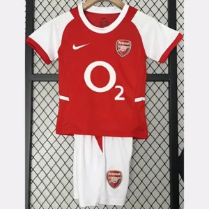 Arsenal 2003/04 Retro Home Kids Kit Fan Version - Front View Arsenal 2003/04 Retro Home Kids Kit Fan Version - Front View | KFCOOL