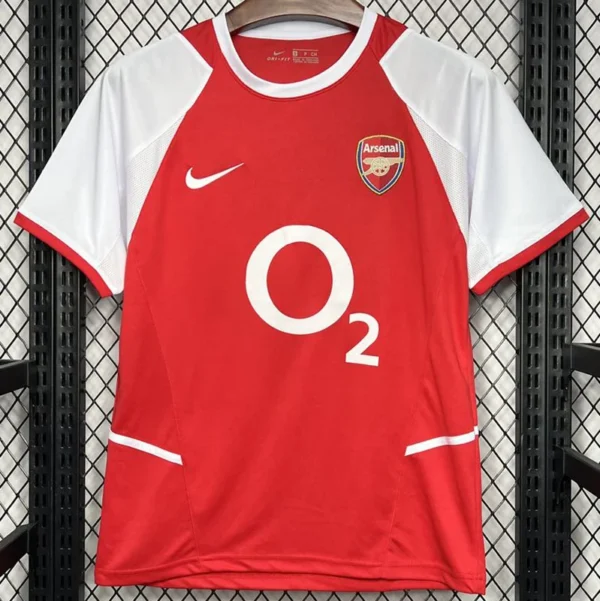 Arsenal 2003/04 Retro Home Jersey Fan Version - Front View Arsenal 2003/04 Retro Home Jersey Fan Version - Front View | KFCOOL
