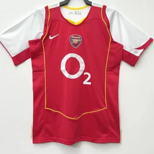 Arsenal 2004/05 Retro Home Jersey Fan Version - Front View Arsenal 2004/05 Retro Home Jersey Fan Version - Front View | KFCOOL