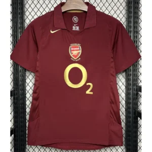 Arsenal 2005/06 Retro Home Jersey Fan Version - Front View Arsenal 2005/06 Retro Home Jersey Fan Version - Front View | KFCOOL