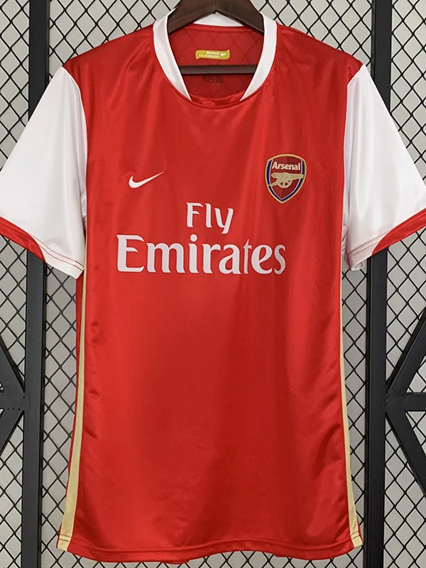 Arsenal 2006/07 Retro Home Jersey Fan Version - Front View | KFCOOL