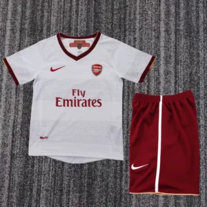 Arsenal 2007/08 Retro Away Kids Kit Fan Version - Front View Arsenal 2007/08 Retro Away Kids Kit Fan Version - Front View | KFCOOL