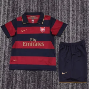 Arsenal 2007/08 Retro Third Kids Kit Fan Version - Front View Arsenal 2007/08 Retro Third Kids Kit Fan Version - Front View | KFCOOL