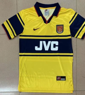 Arsenal 1997 Retro Away Jersey Fan Version - Front View | KFCOOL