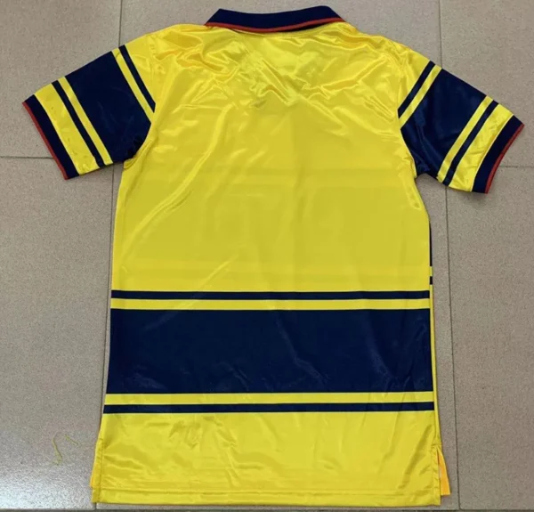 Arsenal 1997 Retro Away Jersey Fan Version - Back View | KFCOOL