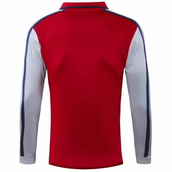 Arsenal 2000 Retro Home Long Sleeve Jersey Fan Version - Back View Arsenal 2000 Retro Home Long Sleeve Jersey Fan Version - Back View | KFCOOL