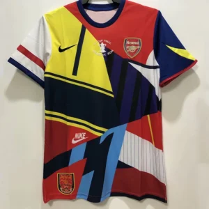 Arsenal 2014 Retro Jersey Fan Version - Front View | KFCOOL