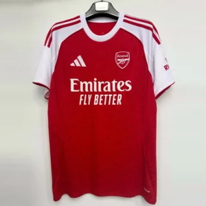 Arsenal 2025/26 Home Jersey Fan Version - Front View Arsenal 2025/26 Home Jersey Fan Version - Front View | KFCOOL