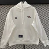 Arsenal 2025/26 White Hoody - Front View | KFCOOL