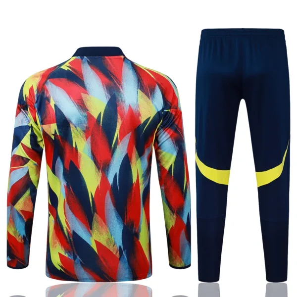 Arsenal 2025/26 Half Pull Tracksuit - Back View - KFCool – Football Jerseys & Soccer Kits Store Arsenal 2025/26 Half Pull Tracksuit - Back View | KFCOOL