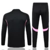 Arsenal 2025/26 Black Pink Half Pull Tracksuit - Back View - KFCool – Football Jerseys & Soccer Kits Store Arsenal 2025/26 Black Pink Half Pull Tracksuit - Back View | KFCOOL