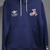 Arsenal 2025/26 Royal Blue Hoodie Tracksuit - Back View | KFCOOL
