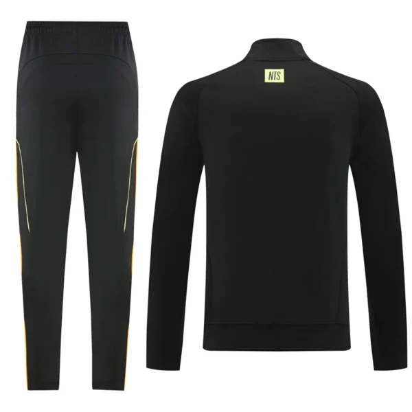Arsenal 2025/26 Black Jacket Tracksuit - Back View | KFCOOL