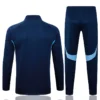 Arsenal 2025/26 Blue Jacket Tracksuit - Back View - KFCool – Football Jerseys & Soccer Kits Store Arsenal 2025/26 Blue Jacket Tracksuit - Back View | KFCOOL