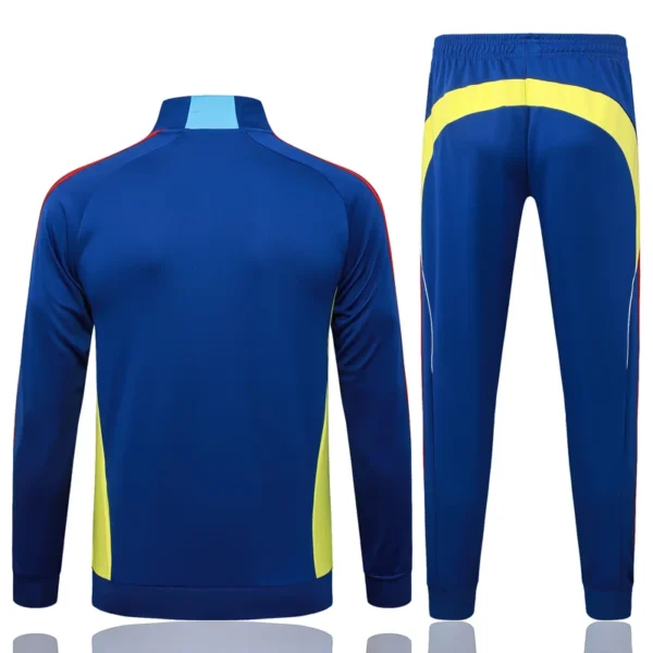 Arsenal 2025/26 Blue Yellow Jacket Tracksuit - Back View - KFCool – Football Jerseys & Soccer Kits Store Arsenal 2025/26 Blue Yellow Jacket Tracksuit - Back View | KFCOOL