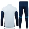 Arsenal 2025/26 Grey Jacket Tracksuit - Back View | KFCOOL