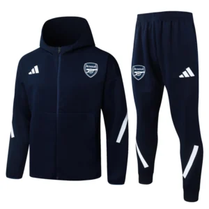 Arsenal 2025/26 Royal Blue Jacket Tracksuit - Front View Arsenal 2025/26 Royal Blue Jacket Tracksuit - Front View | KFCOOL