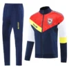 Arsenal 2025/26 Red Blue Jacket Tracksuit - Front View | KFCOOL