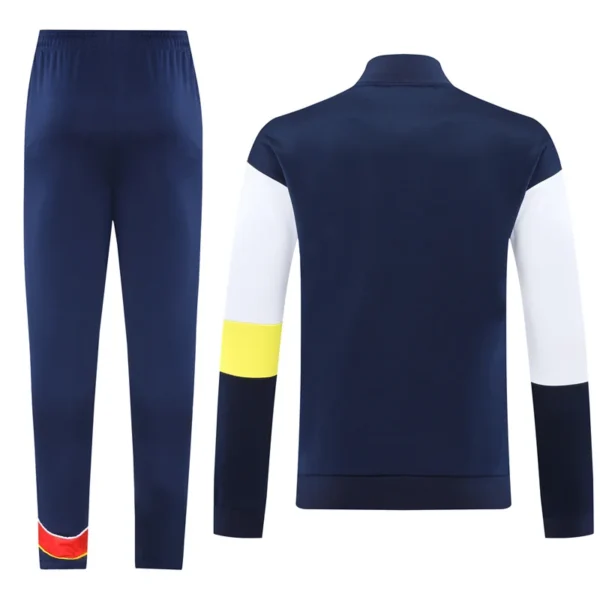 Arsenal 2025/26 Red Blue Jacket Tracksuit - Back View | KFCOOL