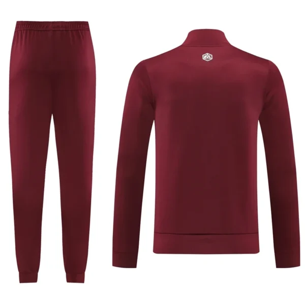 Arsenal 2025/26 Red White Jacket Tracksuit - Back View - KFCool – Football Jerseys & Soccer Kits Store Arsenal 2025/26 Red White Jacket Tracksuit - Back View | KFCOOL
