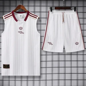 Arsenal 2025/26 Sleeveless Shorts - Front View Arsenal 2025/26 Sleeveless Shorts - Front View | KFCOOL