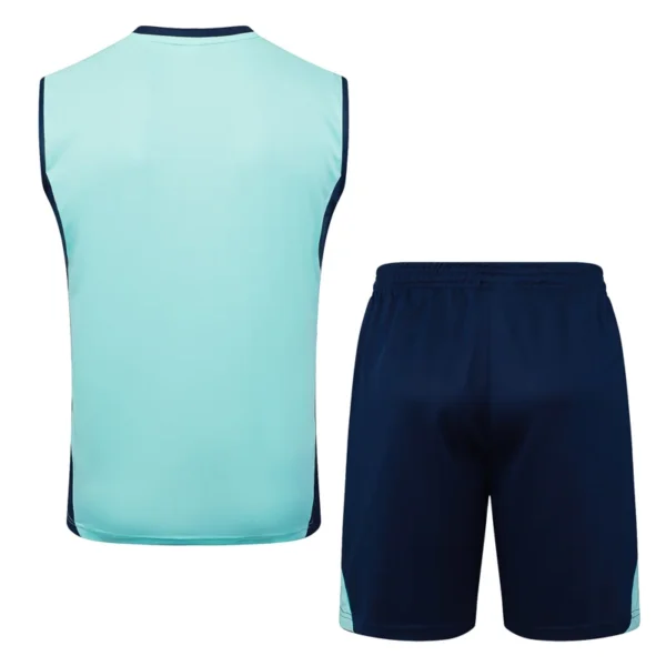 Arsenal 2025/26 Green Sleeveless Shorts - Back View | KFCOOL