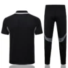 Arsenal 2025/26 Black Short Sleeve Pants Suit - Back View | KFCOOL