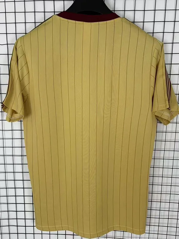 Arsenal 2025/26 Training Yellow Jersey Fan Version - Back View | KFCOOL