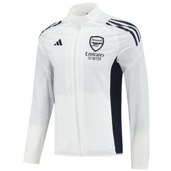 Arsenal 2025/26 Windbreaker - Front View | KFCOOL