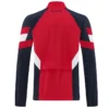 Arsenal 2025/26 Red Black Windbreaker - Back View | KFCOOL