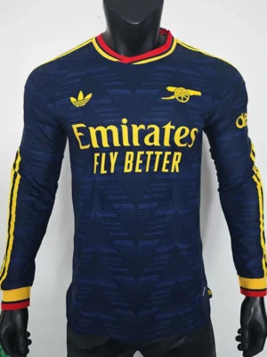 Arsenal 2026/27 Away Long Sleeve Jersey Player Version - Front View Arsenal 2026/27 Away Long Sleeve Jersey Player Version - Front View | KFCOOL