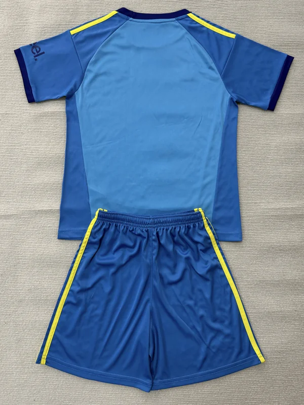 Arsenal 2026/27 Goalkeeper Kids Kit Fan Version - Back View | KFCOOL