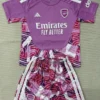 Arsenal 2026/27 Goalkeeper Pink Purple Kids Kit Fan Version - Front View - KFCool – Football Jerseys & Soccer Kits Store Arsenal 2026/27 Goalkeeper Pink Purple Kids Kit Fan Version - Front View | KFCOOL