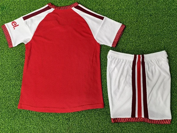 Arsenal 2026/27 Home Kids Kit Player Version - Detail View 3 | KFCOOL