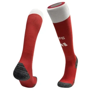 Arsenal 2026/27 Home Red Socks - Front View | KFCOOL