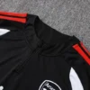 Arsenal 2026/27 Black Half Pull Tracksuit - Detail View 4 - KFCool – Football Jerseys & Soccer Kits Store Arsenal 2026/27 Black Half Pull Tracksuit - Detail View 4 | KFCOOL