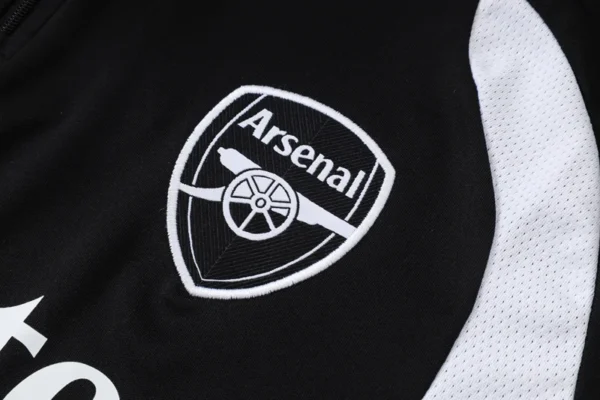 Arsenal 2026/27 Black Half Pull Tracksuit - Product Image - KFCool – Football Jerseys & Soccer Kits Store Arsenal 2026/27 Black Half Pull Tracksuit - Product Image | KFCOOL